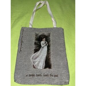 Willow Tree Tapestry Tote‎ BAG - "A Tender Touch Heals The Soul" Euc